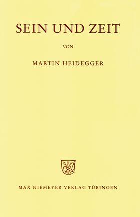 Heidegger |  Gesamtausgabe Abt. 1 Veröffentlichte Schriften Bd. 2. Sein und Zeit | Buch |  Sack Fachmedien