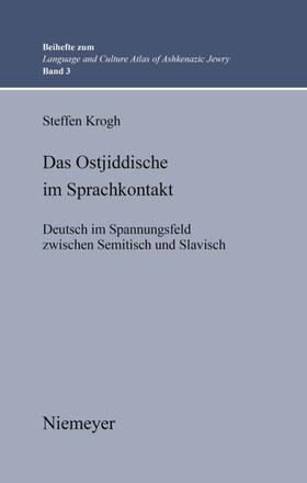 Krogh |  Das Ostjiddische im Sprachkontakt | Buch |  Sack Fachmedien