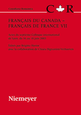 Horiot |  Français du Canada – Français de France VII | eBook | Sack Fachmedien