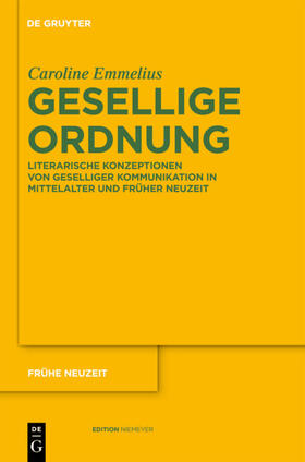 Emmelius |  Gesellige Ordnung | eBook | Sack Fachmedien