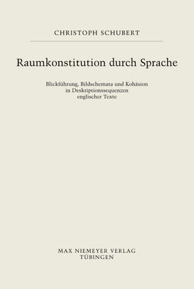 Schubert |  Raumkonstitution durch Sprache | eBook | Sack Fachmedien