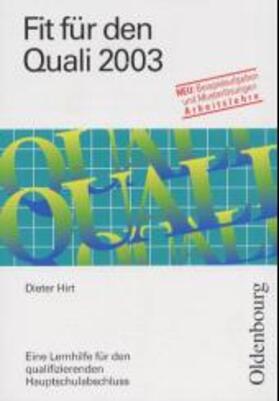 Hirt |  Fit für den Quali 2003 | Buch |  Sack Fachmedien