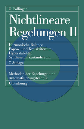 Föllinger |  Nichtlineare Regelungen 2 | Buch |  Sack Fachmedien
