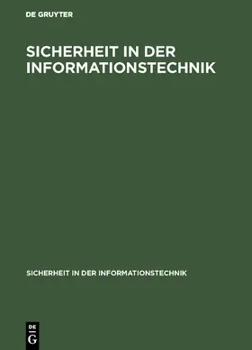 Kersten |  Sicherheit in der Informationstechnik | Buch |  Sack Fachmedien