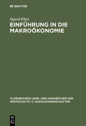 Klatt |  Einführung in die Makroökonomie | Buch |  Sack Fachmedien