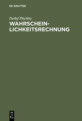 Plachky |  Wahrscheinlichkeitsrechnung | Buch |  Sack Fachmedien