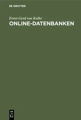 Kolke |  Online-Datenbanken | Buch |  Sack Fachmedien