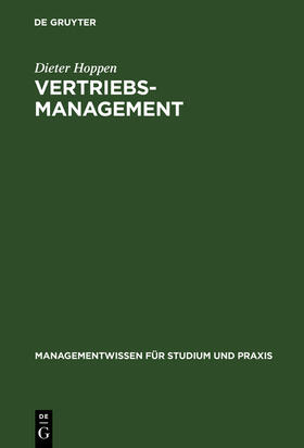 Hoppen |  Vertriebsmanagement | Buch |  Sack Fachmedien