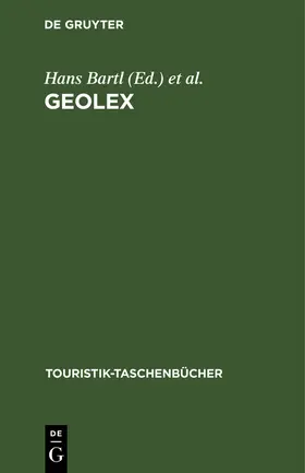 Bartl / Heinzler / Lang |  GeoLex | Buch |  Sack Fachmedien