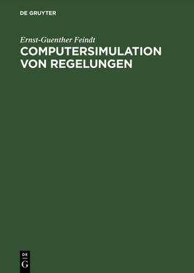 Feindt |  Computersimulation von Regelungen | Buch |  Sack Fachmedien