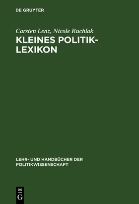 Ruchlak / Lenz |  Kleines Politik-Lexikon | Buch |  Sack Fachmedien