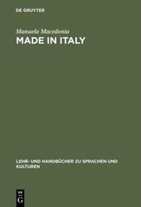 Macedonia |  Made in Italy | Buch |  Sack Fachmedien