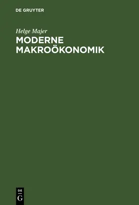 Majer |  Moderne Makroökonomik | Buch |  Sack Fachmedien