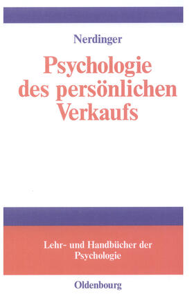 Nerdinger |  Psychologie des persönlichen Verkaufs | Buch |  Sack Fachmedien