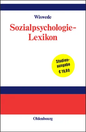 Wiswede |  Sozialpsychologie-Lexikon | Buch |  Sack Fachmedien