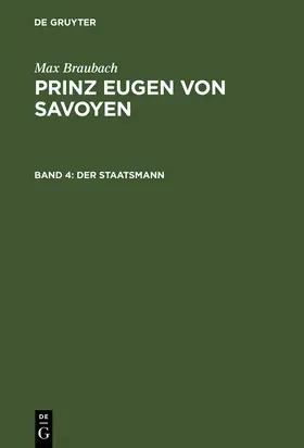 Braubach |  Der Staatsmann | Buch |  Sack Fachmedien