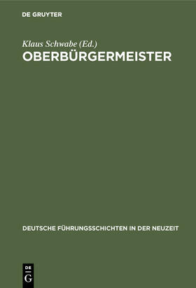 Schwabe |  Oberbürgermeister | Buch |  Sack Fachmedien