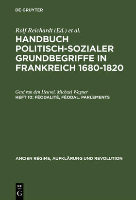 Wagner / Heuvel |  Féodalité, féodal. Parlements | Buch |  Sack Fachmedien