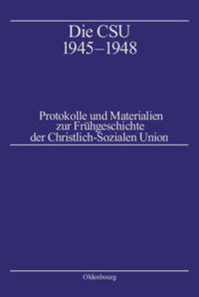 Mintzel / Fait |  Die CSU 1945¿1948 | Buch |  Sack Fachmedien