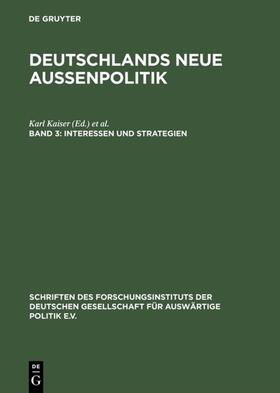 Krause / Kaiser |  Interessen und Strategien | Buch |  Sack Fachmedien
