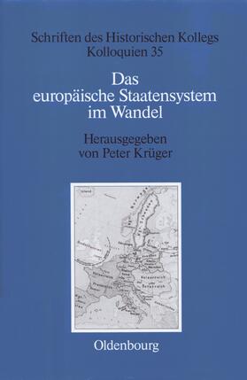 Krüger |  Das europäische Staatensystem im Wandel | Buch |  Sack Fachmedien