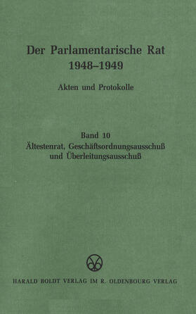 Feldkamp |  Ältestenrat, Geschäftsordnungsausschuß und Überleitungsausschuß | Buch |  Sack Fachmedien