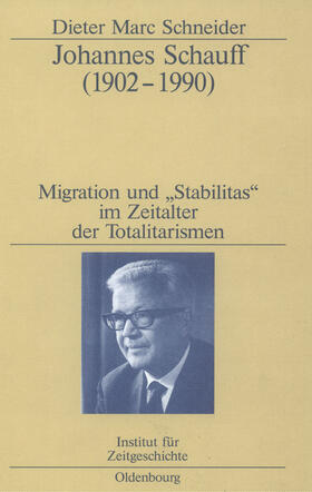 Schneider |  Johannes Schauff (1902-1990) | Buch |  Sack Fachmedien