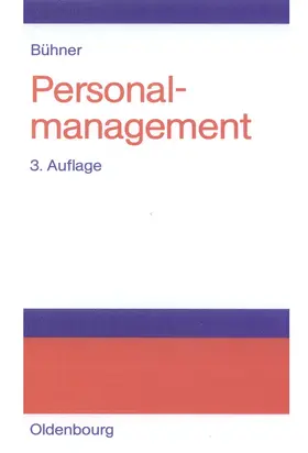 Bühner |  Personalmanagement | Buch |  Sack Fachmedien