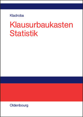 Kladroba |  Klausurbaukasten Statistik | Buch |  Sack Fachmedien