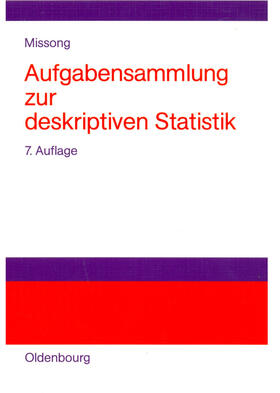 Missong |  Aufgabensammlung zur deskriptiven Statistik | Buch |  Sack Fachmedien