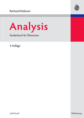 Dobbener |  Analysis | Buch |  Sack Fachmedien
