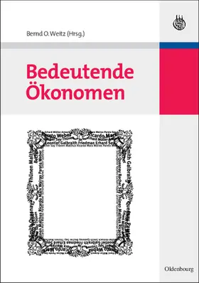 Weitz |  Bedeutende Ökonomen | Buch |  Sack Fachmedien