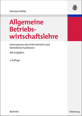 Witte |  Allgemeine Betriebswirtschaftslehre | Buch |  Sack Fachmedien