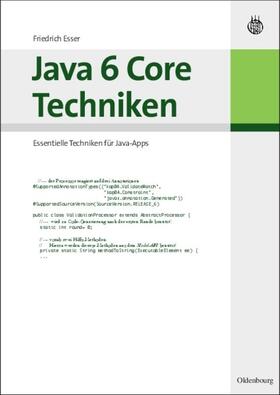 Esser |  Java 6 Core Techniken | Buch |  Sack Fachmedien
