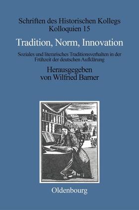 Barner |  Tradition, Norm, Innovation | eBook | Sack Fachmedien