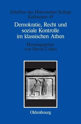 Cohen / Müller-Luckner |  Demokratie, Recht und soziale Kontrolle im klassischen Athen | eBook | Sack Fachmedien