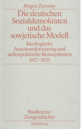 Zarusky |  Die deutschen Sozialdemokraten und das sowjetische Modell | eBook |  Sack Fachmedien