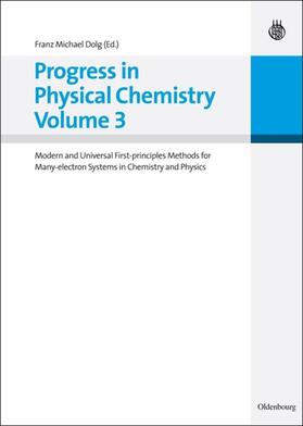 Dolg |  Progress in Physical Chemistry Volume 3 | Buch |  Sack Fachmedien