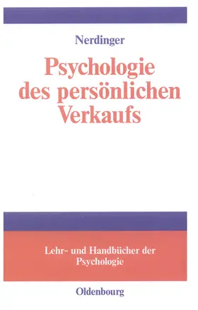 Nerdinger |  Psychologie des persönlichen Verkaufs | eBook | Sack Fachmedien