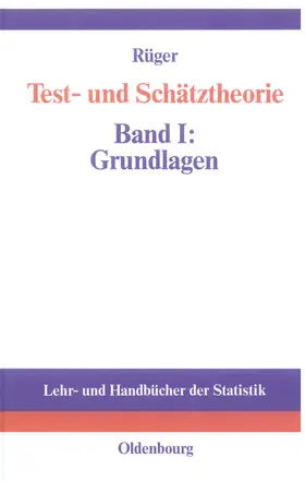 Rüger |  Test- und Schätztheorie | eBook | Sack Fachmedien