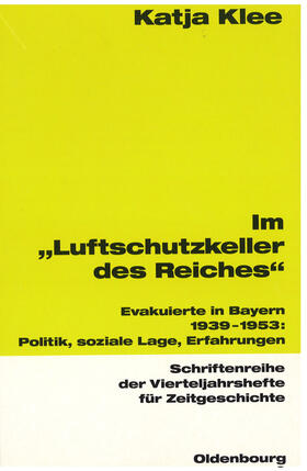 Klee |  Im "Luftschutzkeller des Reiches" | Buch |  Sack Fachmedien