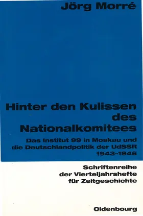 Morré |  Hinter den Kulissen des Nationalkomitees | Buch |  Sack Fachmedien