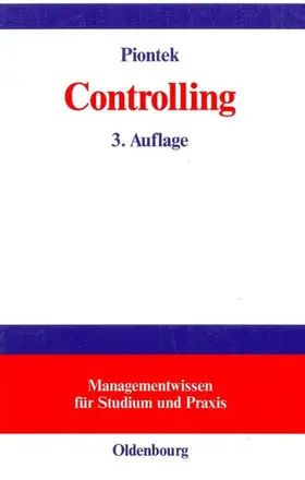 Piontek |  Controlling | eBook | Sack Fachmedien