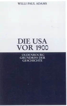 Adams |  Die USA vor 1900 | eBook | Sack Fachmedien