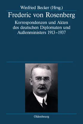 Becker |  Frederic von Rosenberg | Buch |  Sack Fachmedien