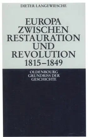 Langewiesche |  Europa zwischen Restauration und Revolution 1815-1849 | eBook | Sack Fachmedien