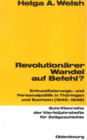 Welsh |  Revolutionärer Wandel auf Befehl? | eBook | Sack Fachmedien