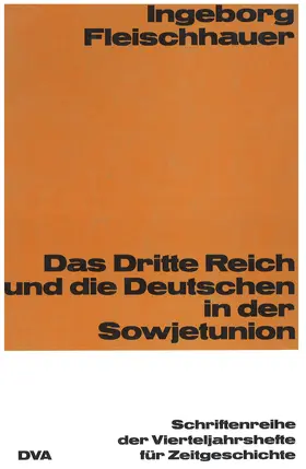 Fleischhauer |  Das Dritte Reich und die Deutschen in der Sowjetunion | eBook | Sack Fachmedien