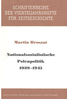 Broszat |  Nationalsozialistische Polenpolitik 1939-1945 | eBook | Sack Fachmedien