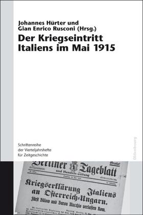 Hürter / Rusconi |  Der Kriegseintritt Italiens im Mai 1915 | eBook | Sack Fachmedien